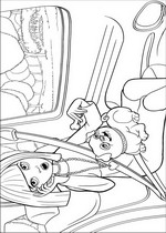 coloring page Barbie Thumbelina